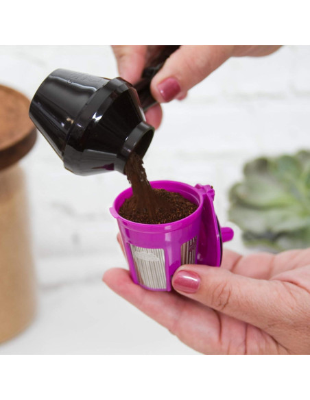 Cuchara y embudo Perfect Pod EZ-Scoop para K-Cups reutilizables