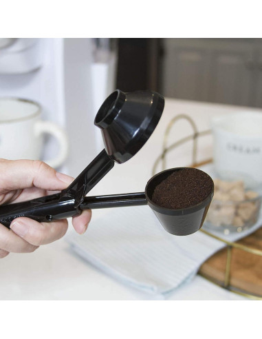 Cuchara y embudo Perfect Pod EZ-Scoop para K-Cups reutilizables