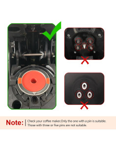 Tazas K Reutilizables Acofem para Cafetera Keurig - 2 Piezas 2