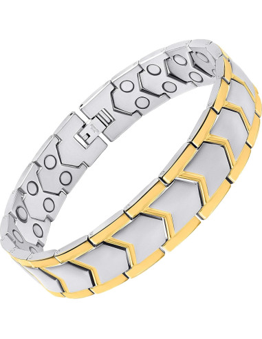 Pulsera Magnética MagnetRX de Acero Inoxidable Ajustable