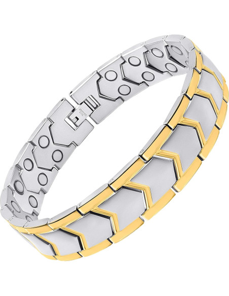 Pulsera Magnética MagnetRX de Acero Inoxidable Ajustable
