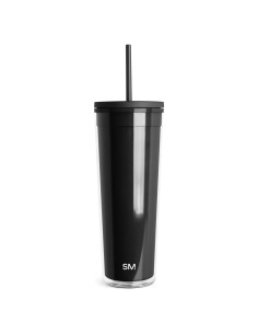 Vaso Reutilizable Simple Modern 24oz Negro Medianoche BPA Free