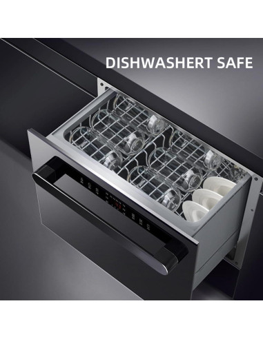 Juego de 2 Tazas de Vidrio 20 oz con Tapa y Popote DAMCONME