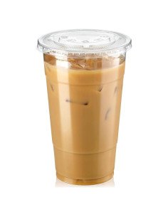 Vasos Desechables Transparentes Fit Meal Prep 24 oz - 100 Pack