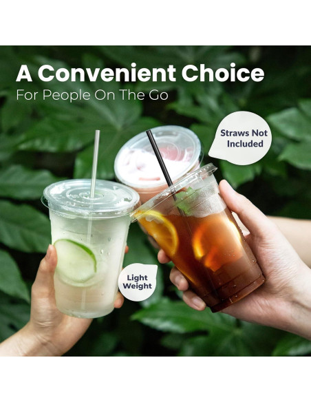 Paquete de 50 Copas de Plástico Transparentes 32 oz Fit Meal Prep Paquete de 50 Copas de Plástico Transparentes 32 oz Fit Meal Prep