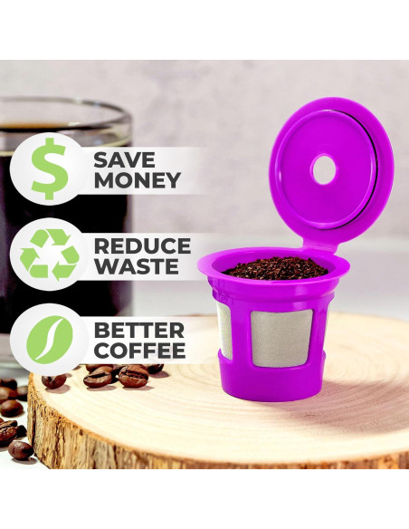 Filtros de Café Reutilizables Perfect Pod Cafe Save - 4 Unidades