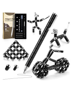 Bolígrafo Magnético Juboury Antiestrés 18.8x9.1cm Negro