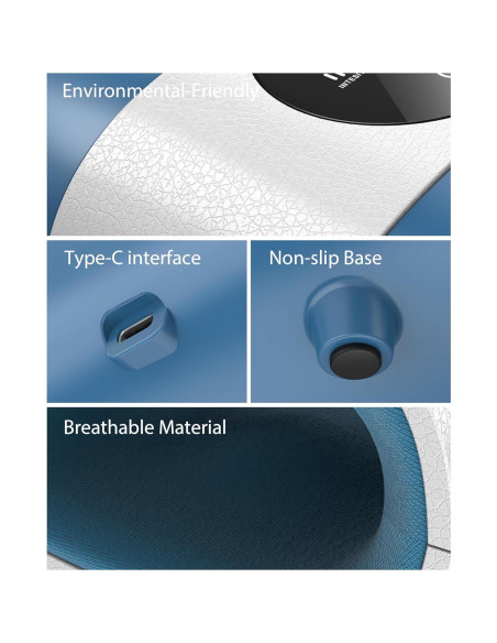 Masajeador de Mano CINCOM Inalámbrico con Calor y Compresión