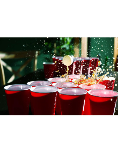 Vasos Reutilizables Rolling Sands 473ml Aqua - Paquete de 2