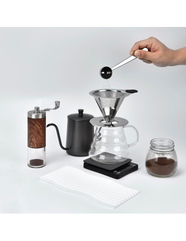 Goteador de Café Nkove Acero Inoxidable Reutilizable 1-2 Tazas