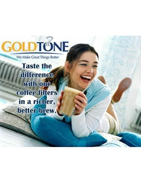 Filtro de café permanente GoldTone No.2 Cono Acero Inoxidable