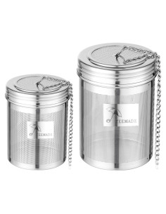 Infusores de Té TEEMADE Acero Inoxidable 304 - 2 Tamaños
