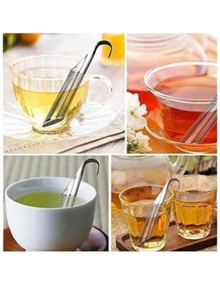 Filtro de Té Acero Inoxidable Shelling Home 2 Piezas