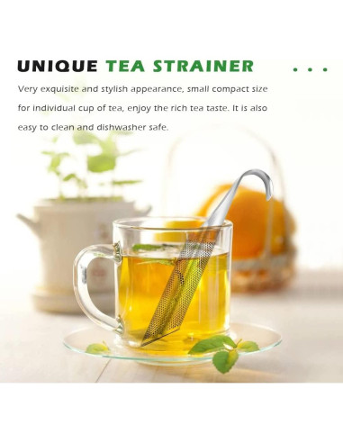 Filtro de Té Acero Inoxidable Shelling Home 2 Piezas