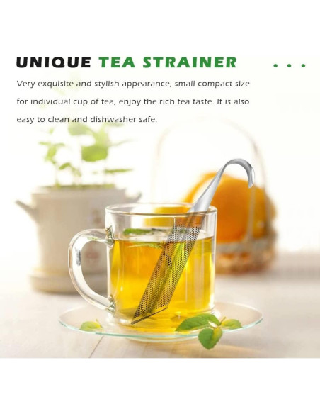 Filtro de Té Acero Inoxidable Shelling Home 2 Piezas