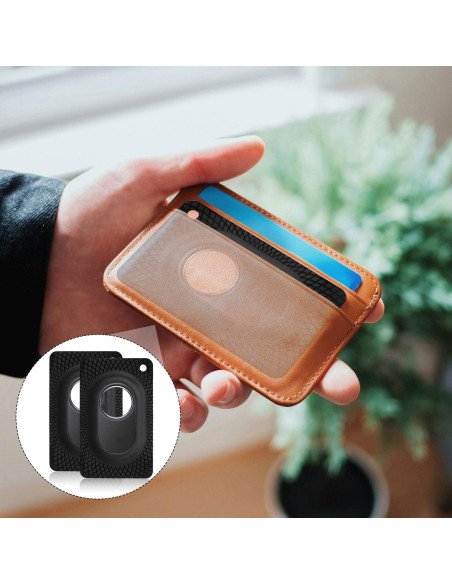 Soportes para Cartera PEUTIER 2 Piezas Silicona Negra