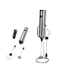 Espumador de Leche Madrigal KJBQ15BS Acero Inoxidable USB-C 3 Velocidades