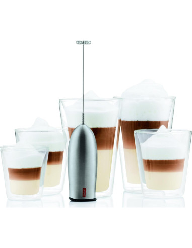 Batidora de Leche Bodum Schiuma a Batería Negra 108g