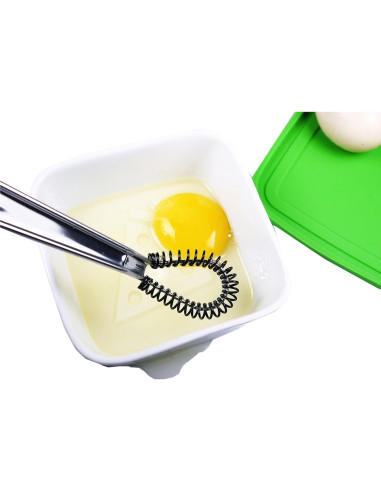 Batidor de Huevo Mini i Kito de Acero Inoxidable 20.3 cm