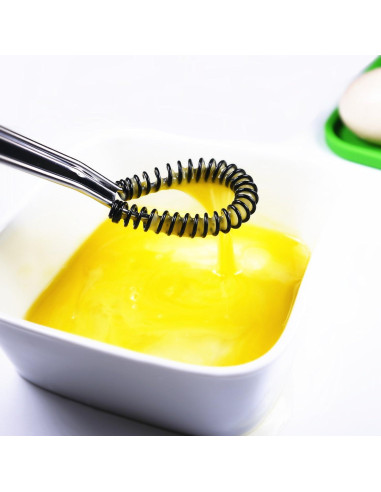 Batidor de Huevo Mini i Kito de Acero Inoxidable 20.3 cm