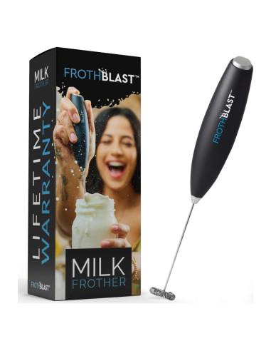 Espumador de Leche Eléctrico FrothBlast Negro 22.86 cm