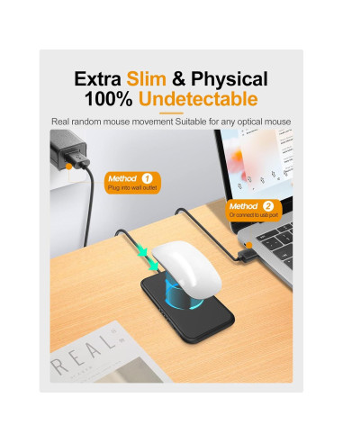 Dispositivo de Movimiento de Ratón Meatanty MA-URJ001 Silencioso