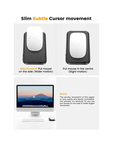 Dispositivo de Movimiento de Ratón Meatanty MA-URJ001 Silencioso