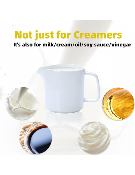 Cremera de Cerámica ONTUBE 283.5 ml para Café y Leche