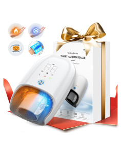 Masajeador de Mano Ehightop Sin Cable con Calor y Compresión