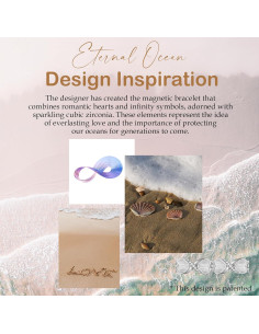 Pulsera Magnética Feraco para Mujeres con 3800 Gauss 2