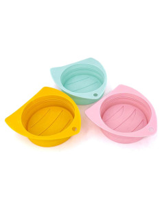 Paquete de 3 tapas de silicona reutilizables Kwispel 7.54 cm