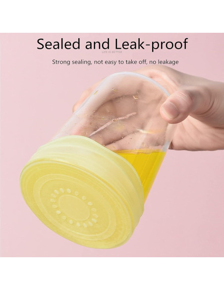 Juego de 6 Tapas de Silicona Comais para Alimentos Multicolor