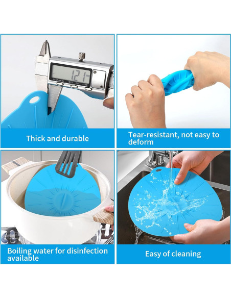 Set 7 Tapas de Silicona Forysar Reutilizables para Alimentos Set 7 Tapas de Silicona Forysar Reutilizables para Alimentos