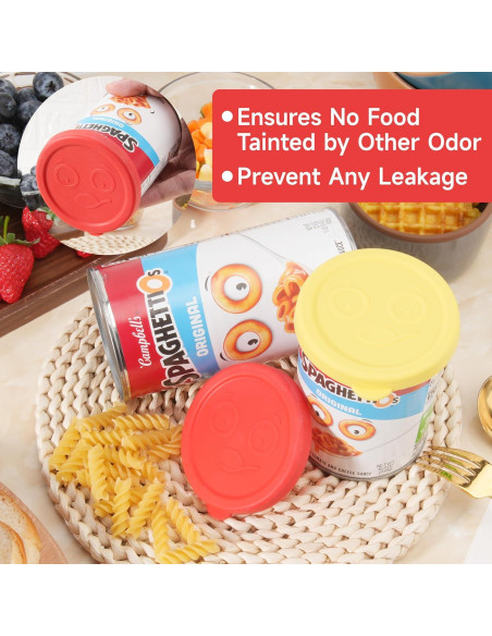 2 Tapas de Silicona para Latas de 3.2 Pulgadas Purekra