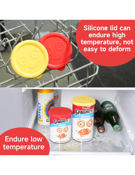 2 Tapas de Silicona para Latas de 3.2 Pulgadas Purekra