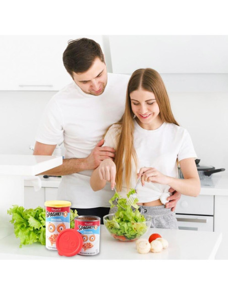 2 Tapas de Silicona para Latas de 3.2 Pulgadas Purekra