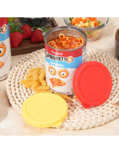 2 Tapas de Silicona para Latas de 3.2 Pulgadas Purekra