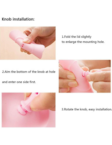 6 Tapas de Taza de Silicona AKOAK con Soporte para Cuchara