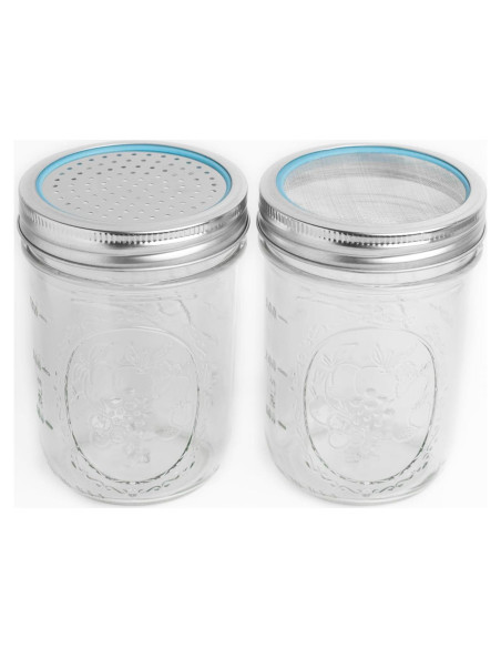 Set de Tapa de Tamiz de Harina y Dispensador de Azúcar Jarware