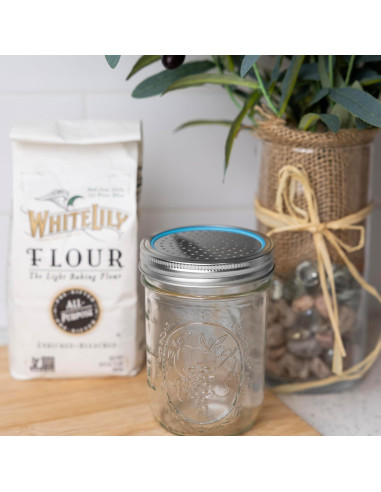 Set de Tapa de Tamiz de Harina y Dispensador de Azúcar Jarware