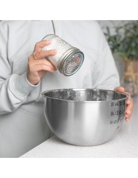 Set de Tapa de Tamiz de Harina y Dispensador de Azúcar Jarware