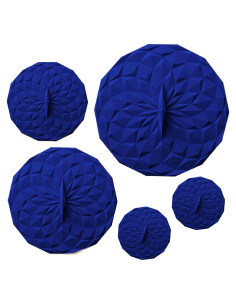 Set de 5 Tapas de Silicona GIR Azul Marino - Resistente al Calor
