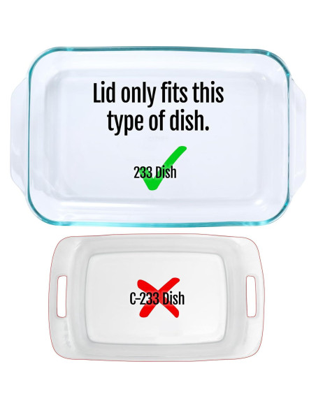 Tapa de Reemplazo Pyrex 3 QT MRX Azul - Compatible 233-PC