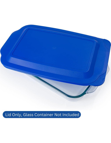 Tapa de Reemplazo Pyrex 3 QT MRX Azul - Compatible 233-PC