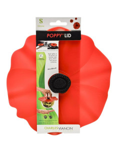 Tapa de Silicona Charles Viancin Poppy 20cm - Hermética y Reutilizable 2