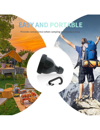 Contenedor de Polvo de Proteína PEHADU 2 Pack con Embudo