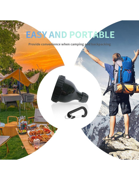 Contenedor de Polvo de Proteína PEHADU 2 Pack con Embudo