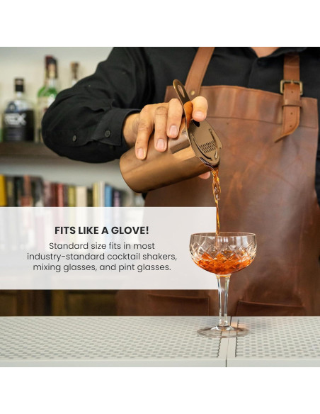 Colador de Cócteles Hawthorne A Bar Above Acero Inoxidable