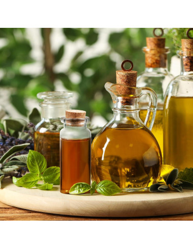 Yungyan 50 Mini Botellas de Vidrio con Corcho 1ml para DIY