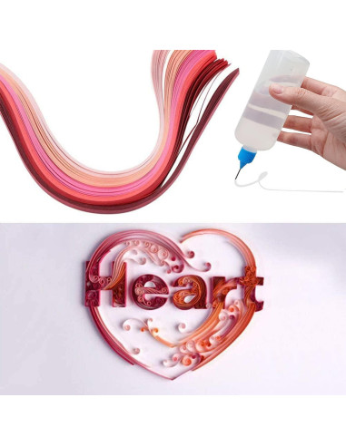 Goiio 10 Botellas Aplicador 120 ml Punta Precisión Multicolor